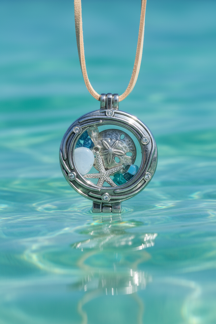 Seaside Magic Floating Locket