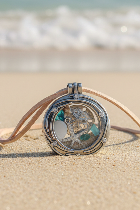 Seaside Magic Floating Locket