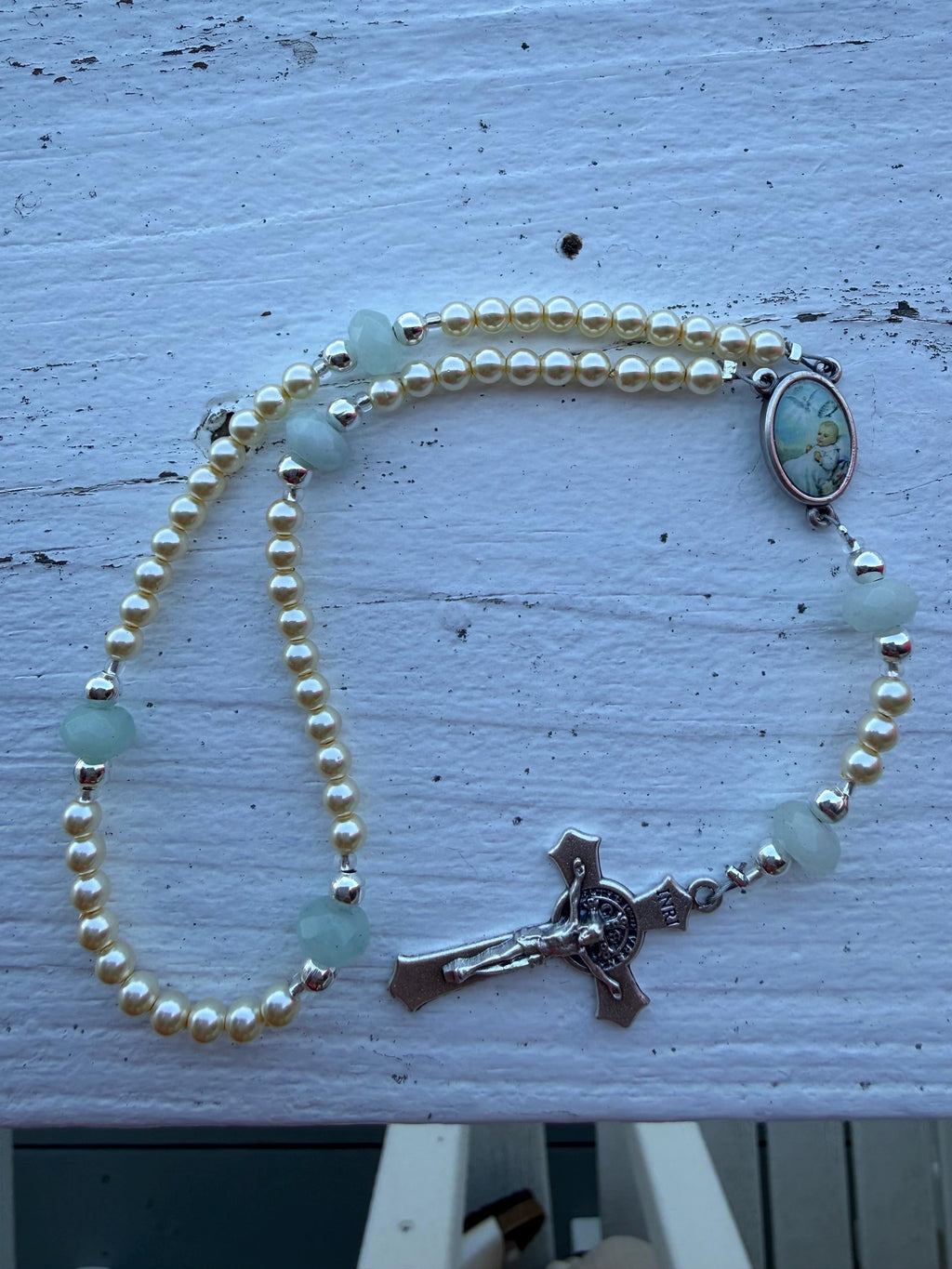 Blessed Beginnings: Handcrafted Baby Rosary