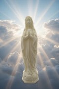 3D Printed Virgin Mary Statue – PLA Catholic Home Decor – Praying Our Lady Figurine – Religious Gift