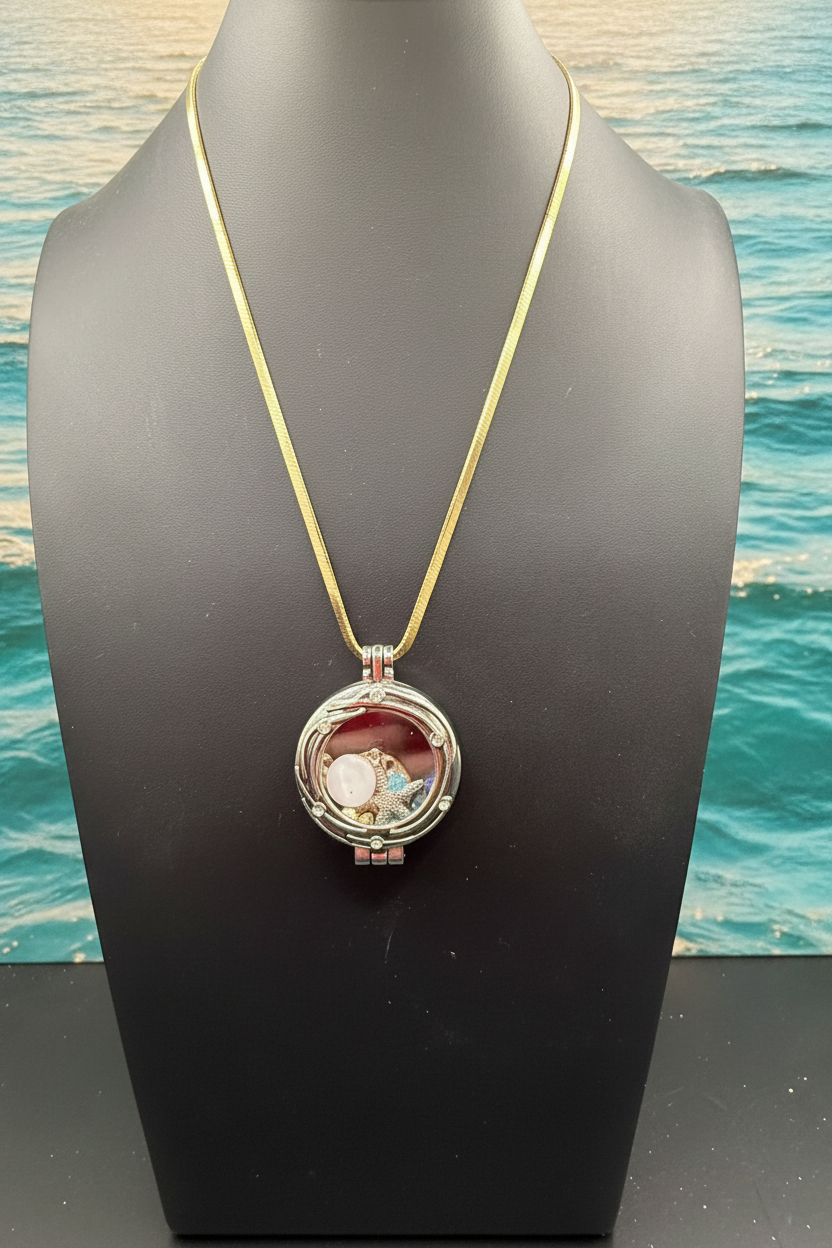Seaside Magic Floating Locket
