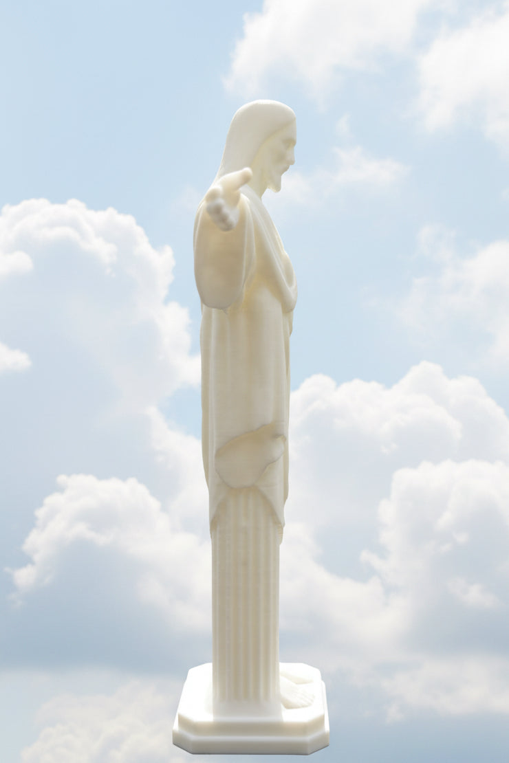 Christ the Redeemer 3D Printed Figurine | Jesus Statue Home Decor